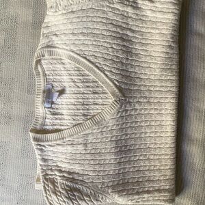 Charter Club Ivory Knit Sweater